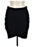 Talula Solid Black Casual Skirt Size L - photo 1