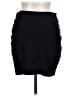 Talula Solid Black Casual Skirt Size L - photo 2