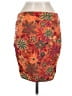 Free People Print Orange Casual Skirt Size M - photo 2