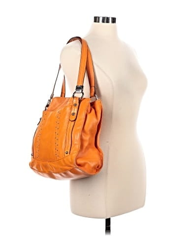 B Makowsky Leather Shoulder Bag (view 2)