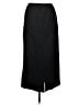 Pull&Bear Solid Black Formal Skirt Size M - photo 2