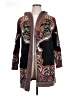 MAXSPORT Paisley Brown Black Cardigan Size XL - photo 1