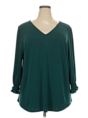 Adrianna Papell 3/4 Sleeve Blouse (view 1)