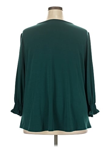 Adrianna Papell 3/4 Sleeve Blouse (view 2)