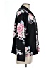 Flora Nikrooz Floral Black Long Sleeve Blouse Size L - photo 4