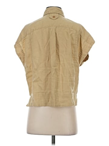 Madewell Flap-Pocket Button-Up Shirt in 100% Linen (view 2)