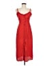 Topshop 100% Polyester Red Cocktail Dress Size 8 - photo 1
