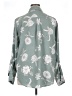 Madison 100% Polyester Floral Green Long Sleeve Blouse Size XL - photo 2