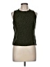 Carlisle 100% Silk Green Sleeveless Silk Top Size 8 - photo 1