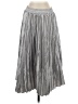 Allegra K Metallic Silver Casual Skirt Size S - photo 1