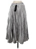 Allegra K Metallic Silver Casual Skirt Size S - photo 2