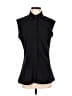 Elizabeth & Clarke Black Sleeveless Button-Down Shirt Size 8 - photo 1