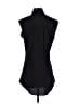 Elizabeth & Clarke Black Sleeveless Button-Down Shirt Size 8 - photo 2