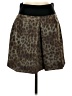 Veronica Beard 100% Silk Animal Print Brown Silk Skirt Size 2 - photo 1