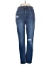 7 For All Mankind Hearts Blue Jeans Size 26 waist - photo 1