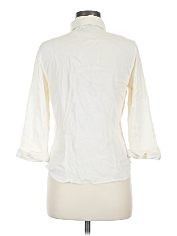 Allison Taylor 3/4 Sleeve Silk Top (view 2)