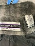 Amanda Smith Plaid Gray Blazer Size 14 - photo 6