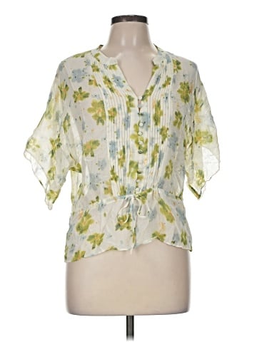 Banana Republic Short Sleeve Blouse (view 1)