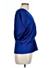 Cynthia Steffe Blue Short Sleeve Blouse Size L - photo 4