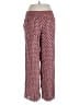One 5 One 100% Rayon Print Red Casual Pants Size M - photo 2