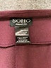 SOHO Apparel Ltd Color Block Burgundy Casual Pants Size XL - photo 4