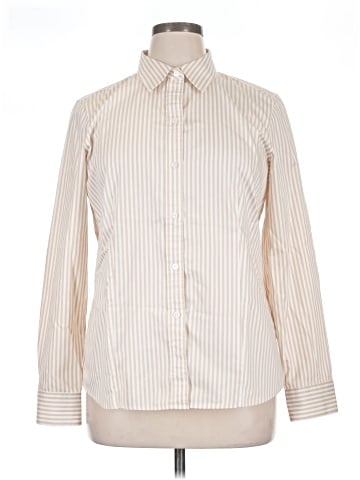 Foxcroft Long Sleeve Button-Down Shirt (view 1)