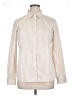 Foxcroft Stripes Ivory Long Sleeve Button-Down Shirt Size 16 - photo 1