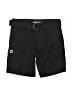 Assorted Brands 100% Cotton Solid Black Cargo Shorts Size 4 - photo 1