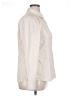 Foxcroft Stripes Ivory Long Sleeve Button-Down Shirt Size 16 - photo 4