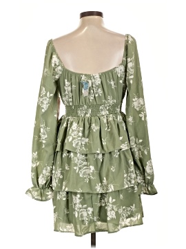 inspired hearts green floral dress Inspired Hearts Floral Dress