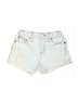 Crewcuts Blue Denim Shorts Size 6 - photo 1