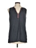 DR2 Gray Sleeveless Blouse Size M - photo 1