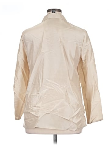 August Silk 3/4 Sleeve Silk Top (view 2)