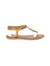 Olivia Miller Gold Sandals Size 10 - photo 1