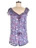 Poupette St. Barth 100% Viscose Blue Romper Size 6 (1) - photo 1