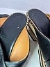 Chloé 100% Leather Black Wedges Size EU 37 - photo 3