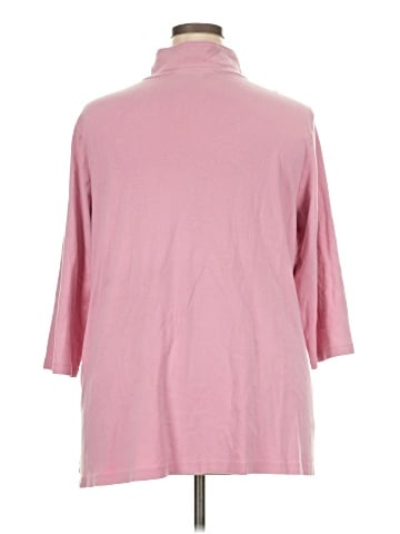 Karen Scott 3/4 Sleeve Top (view 2)