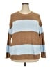 Old Navy Color Block Brown Pullover Sweater Size 2X - photo 1