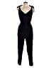 ASOS 100% Viscose Solid Black Jumpsuit Size 10 - photo 1