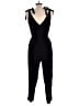ASOS 100% Viscose Solid Black Jumpsuit Size 10 - photo 2