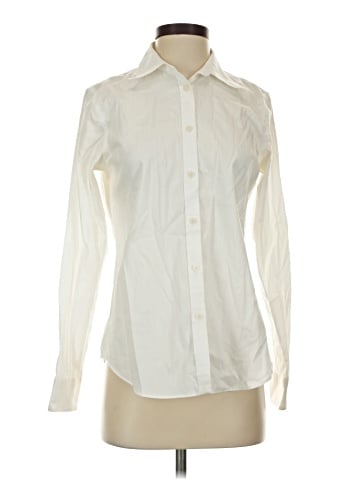 Lauren by Ralph Lauren Long Sleeve Button-Down Shirt (view 1)