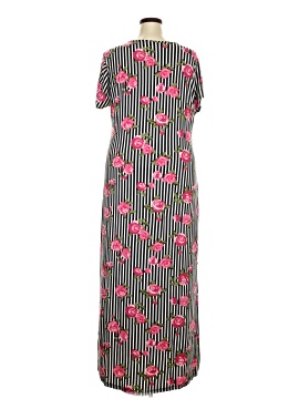 bobbie brooks ladies dresses Bobbie Brooks ladies black white pink and teal striped dress size S