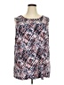Cj Banks Blue Sleeveless Blouse Size 3X - photo 1