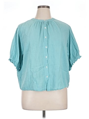 Velvet by Graham & Spencer Short Sleeve Blouse (view 1)