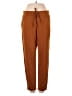 Lou & Grey Brown Orange Casual Pants Size S - photo 1