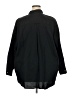 Old Navy Solid Black 3/4 Sleeve Button-Down Shirt Size XXL - photo 2