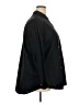 Old Navy Solid Black 3/4 Sleeve Button-Down Shirt Size XXL - photo 4