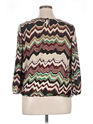 My Michelle 3/4 Sleeve Blouse (view 2)