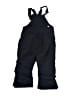 Lands' End 100% Nylon Black Snow Pants With Bib Size 2T - photo 2