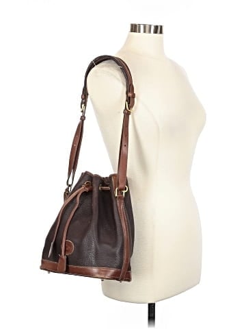 Dooney & Bourke Leather Bucket Bag (view 2)